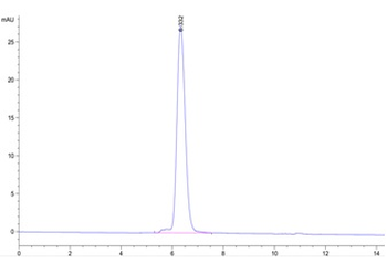 Recombinant human PDGFRA protein, C-His-Avi (HEK293), Biotin conjugated
