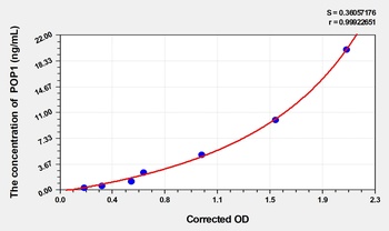 Human Ribonucleases P/MRP Protein Subunit POP1 (POP1) ELISA Kit