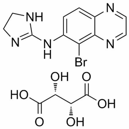 Brimonidine tartrate (UK 14,304 tartrate)