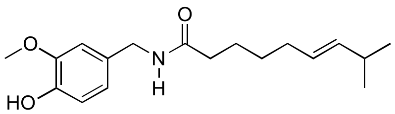 Capsaicin, natural