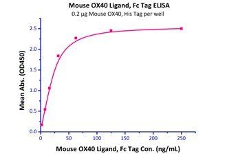 Mouse OX40 / TNFRSF4 / CD134 Protein