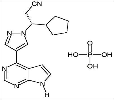 Ruxolitinib, Phosphate Salt