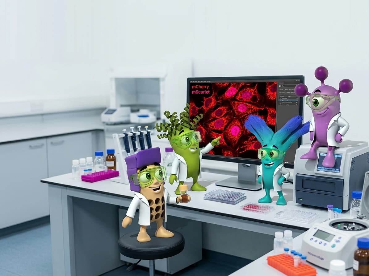 Fluorescent Protein Selection Guide and Spectral Data Viewer